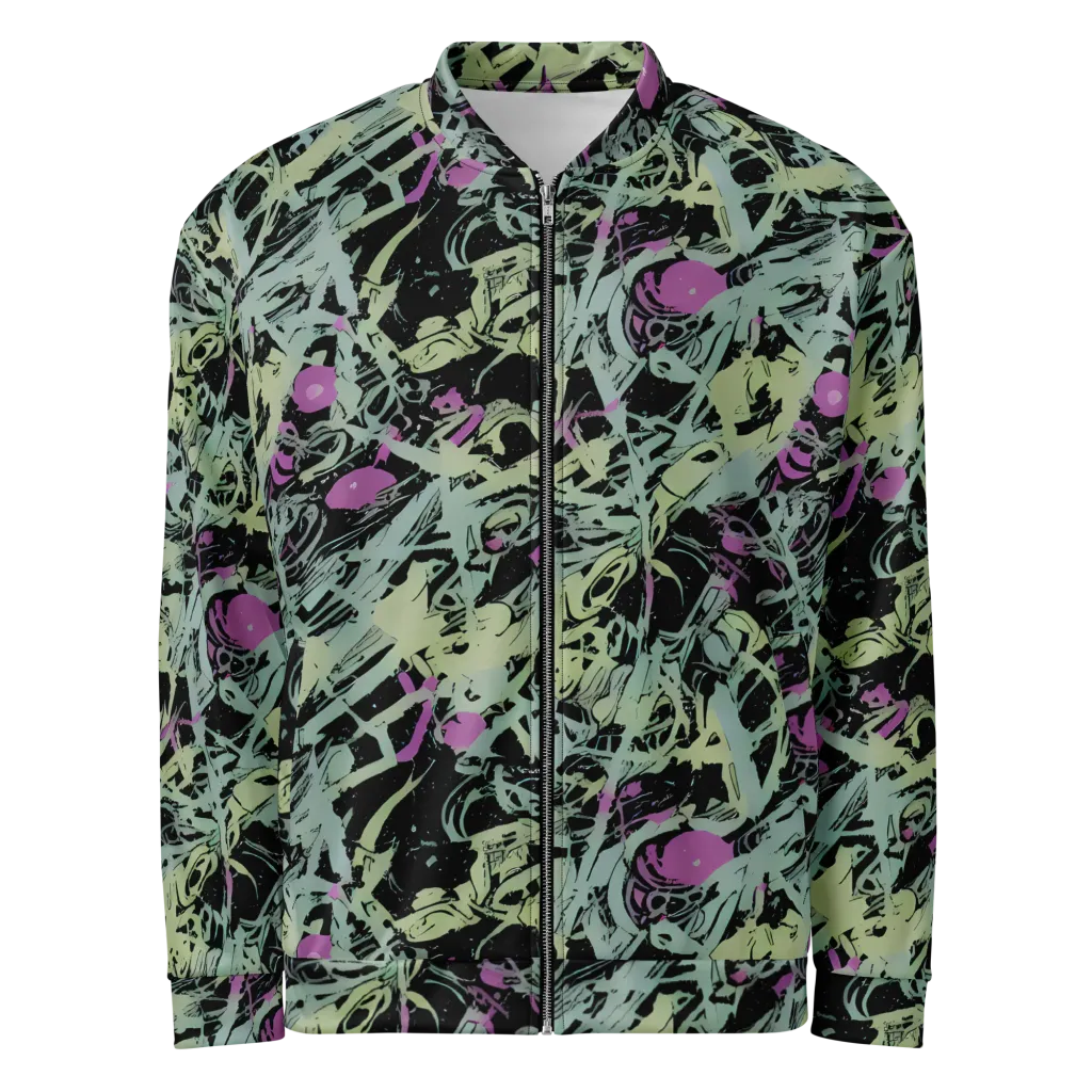 Acid Ink on Bomber Jacket — Front