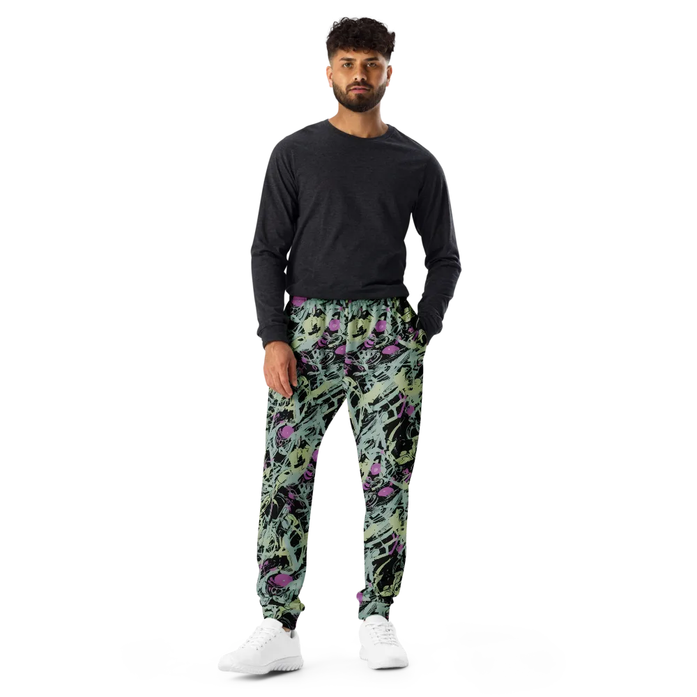 Acid Ink on Men's Joggers — Front