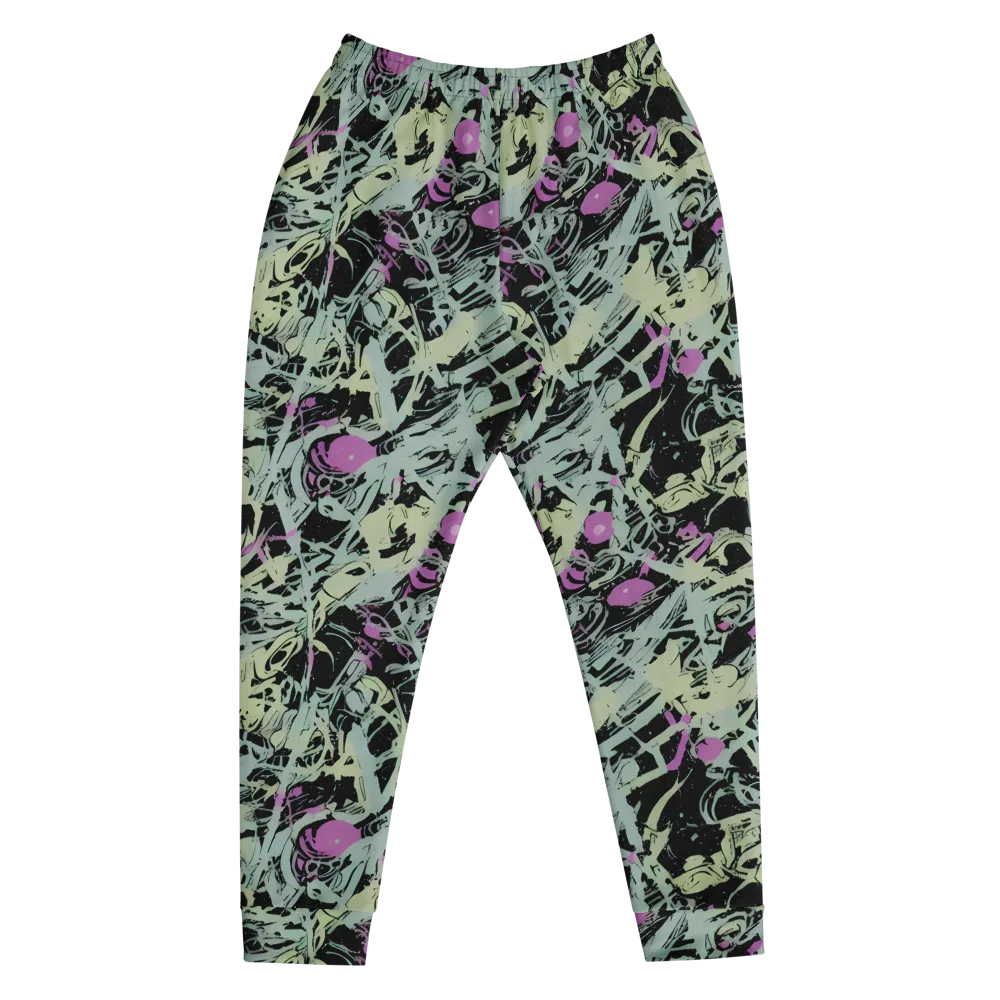 Acid Ink on Men's Joggers — Front