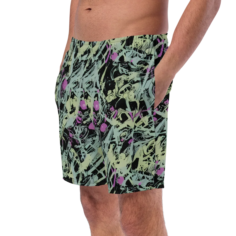 Acid Ink on Swim Trunks — Left Front