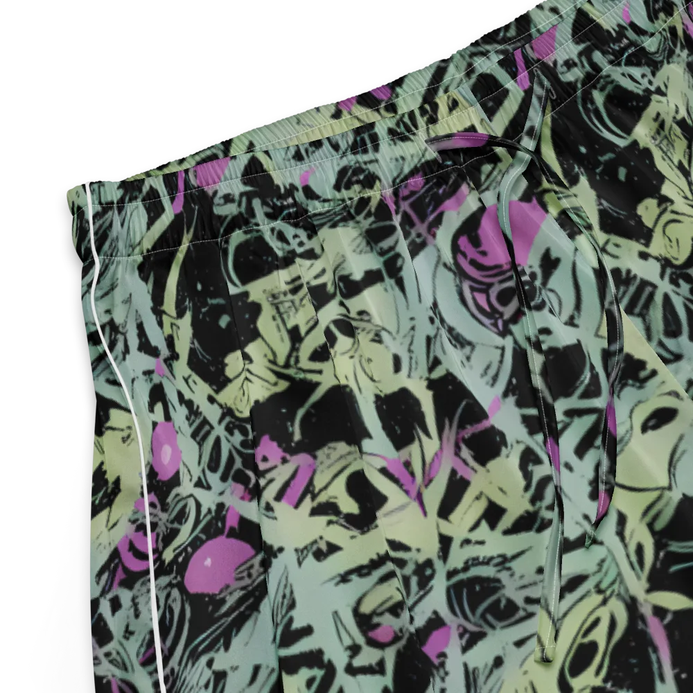 Acid Ink on Women's Pajama Shorts — Product details