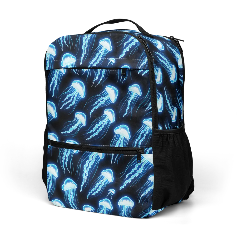 Midnight Jelly on Utility Backpack — Left Front