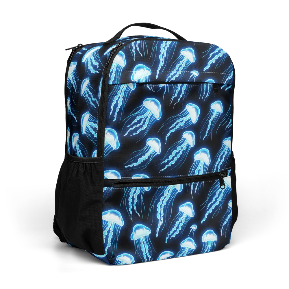 Midnight Jelly on Utility Backpack — Right Front