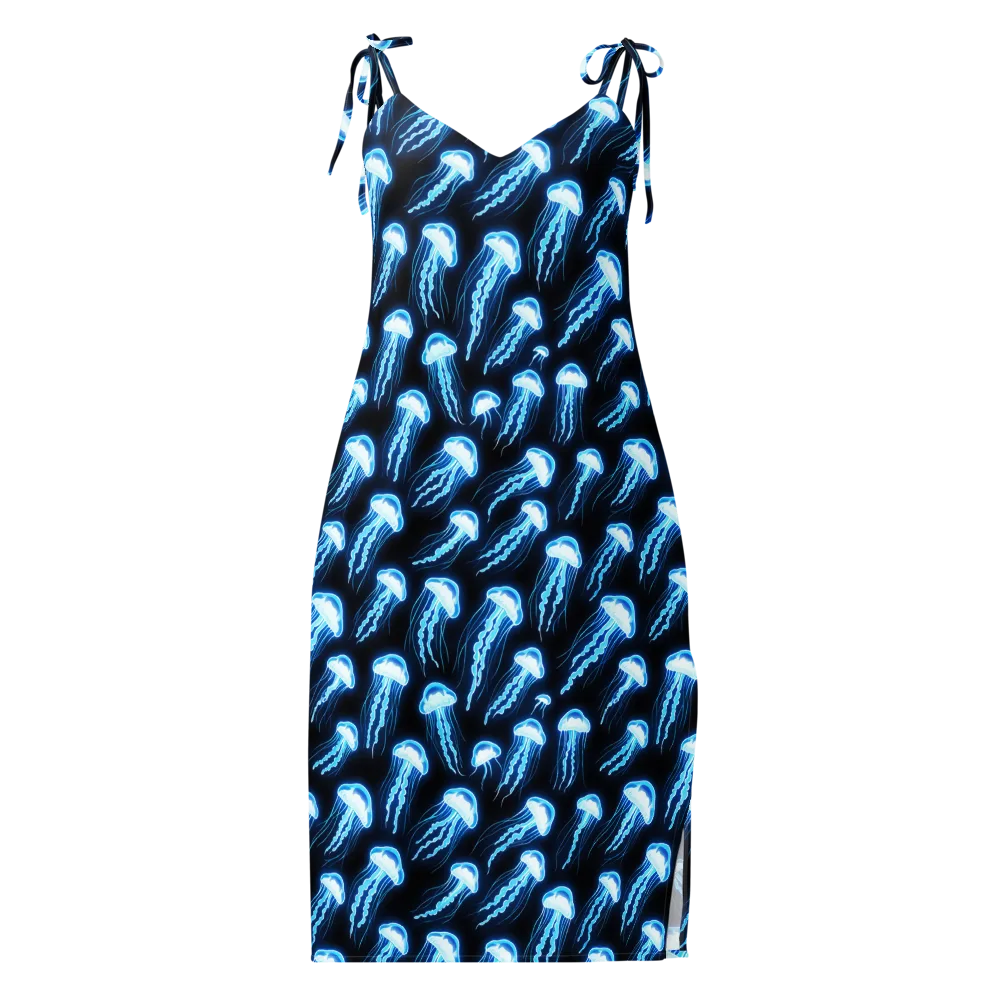 Midnight Jelly on Slip Dress — Front