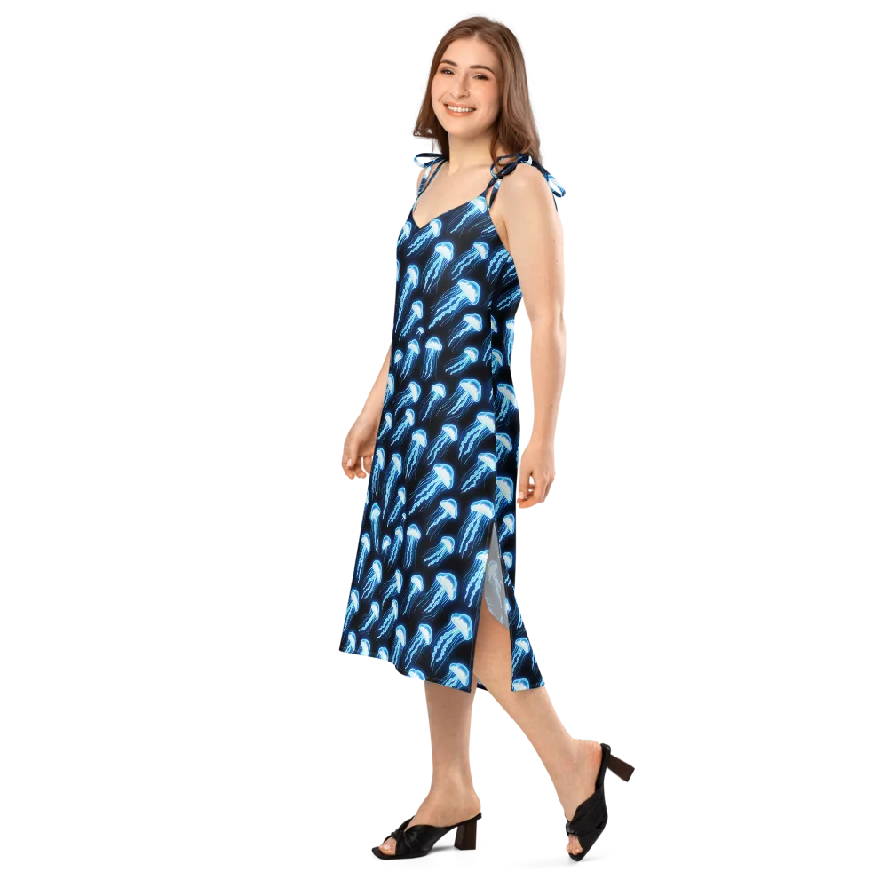 Midnight Jelly on Slip Dress — Left Front