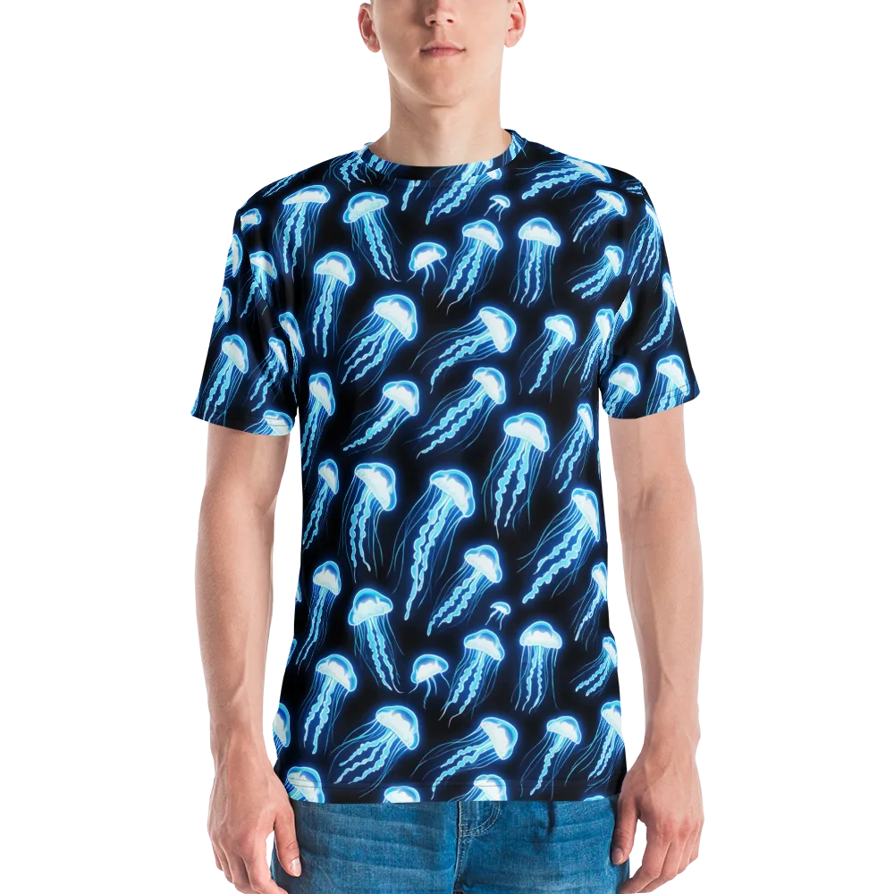 Midnight Jelly on Men's Crew Neck T-Shirt — Front