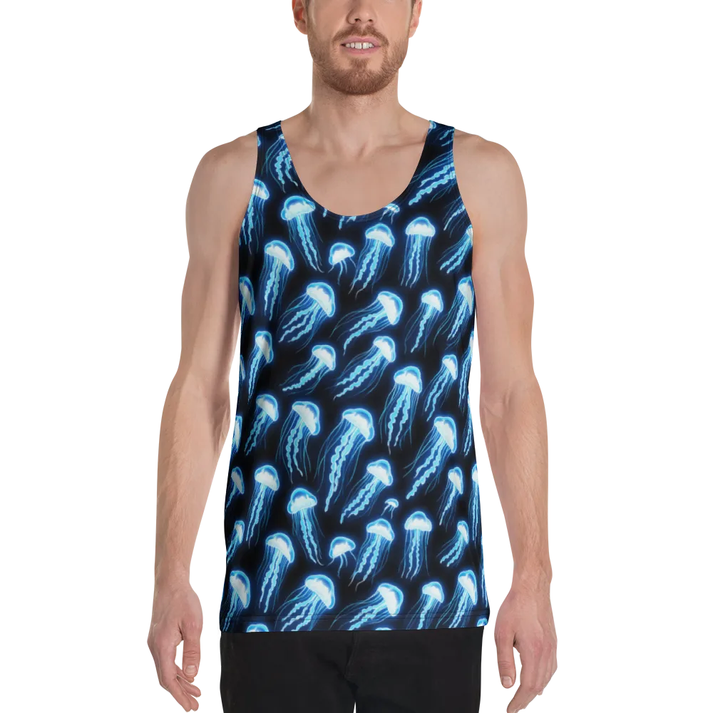 Midnight Jelly on Men's Tank Top — Front