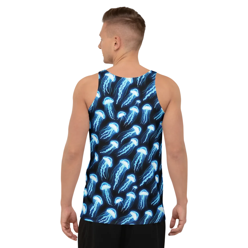 Midnight Jelly on Men's Tank Top — Back
