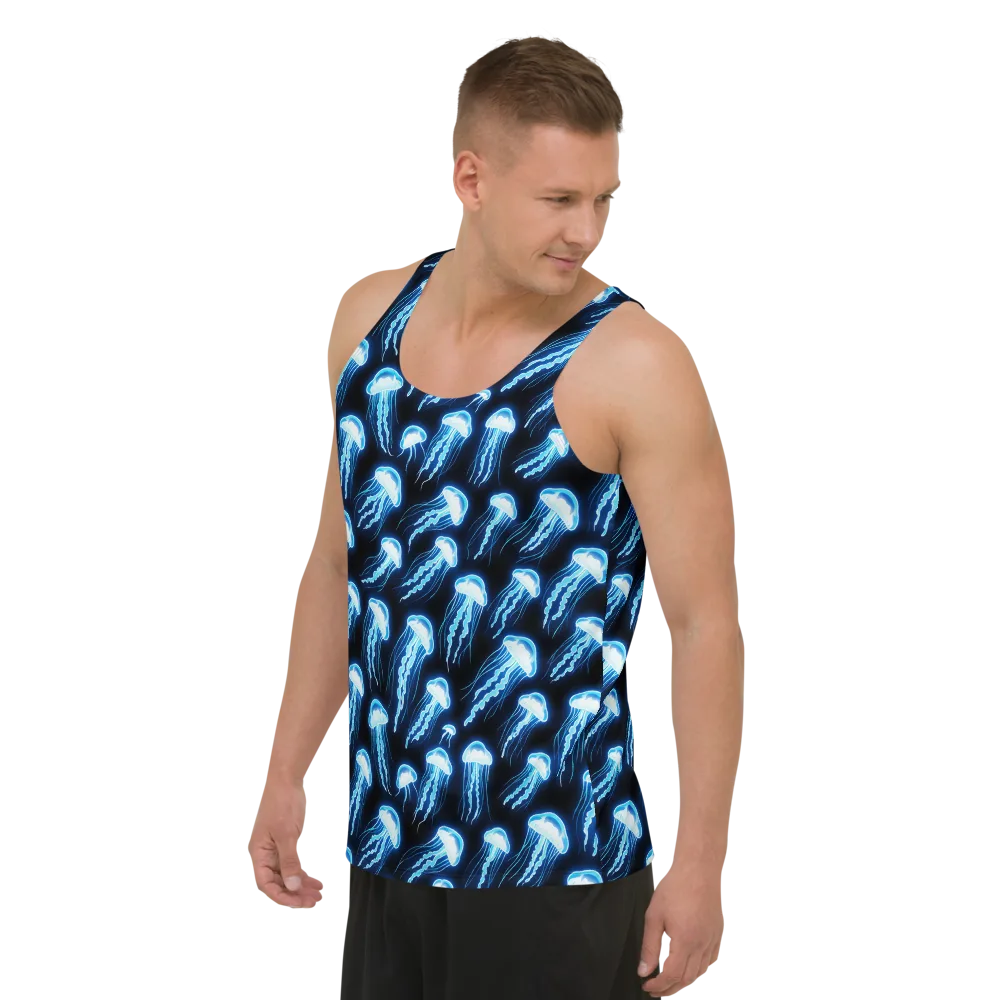 Midnight Jelly on Men's Tank Top — Left Front