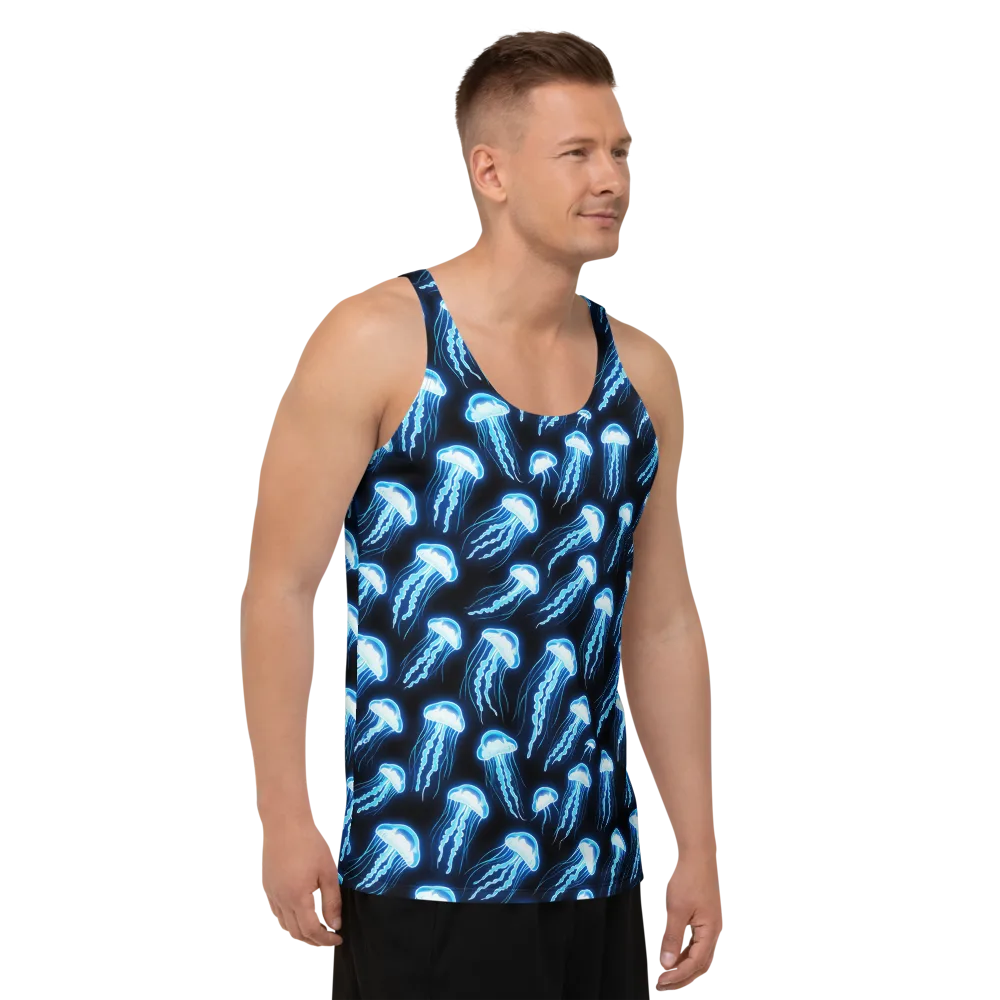 Midnight Jelly on Men's Tank Top — Right Front