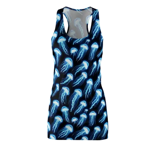 Midnight Jelly on a Racerback Dress