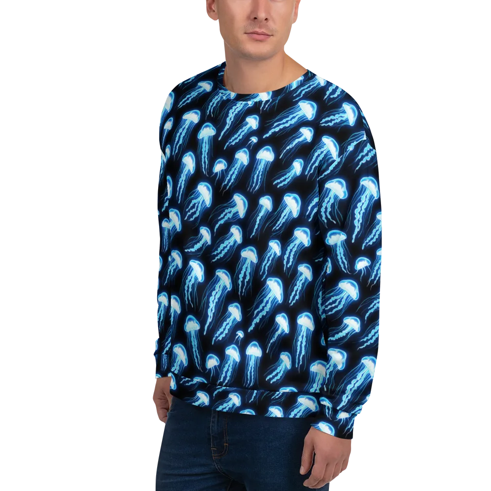 Midnight Jelly on Sweatshirt — Left Front