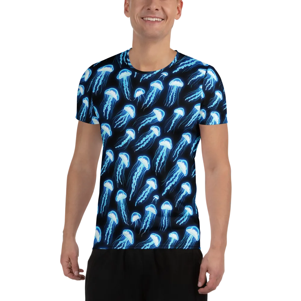 Midnight Jelly on Men's Athletic T-Shirt — Front