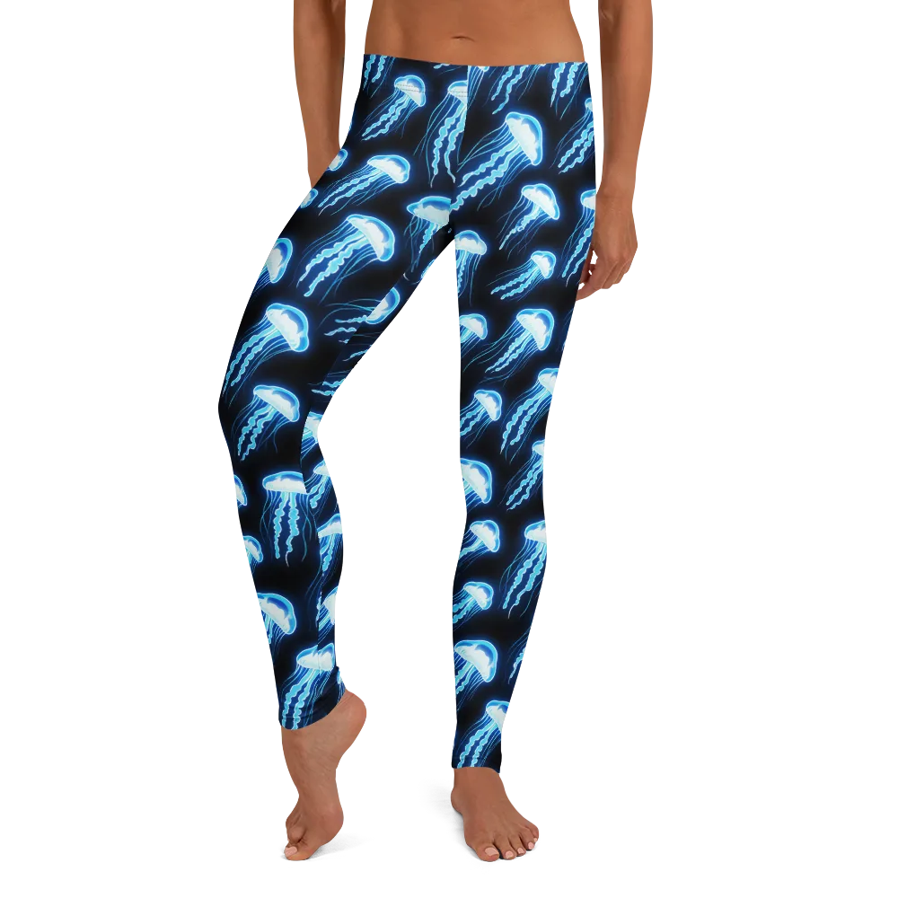 Midnight Jelly on Leggings — Front