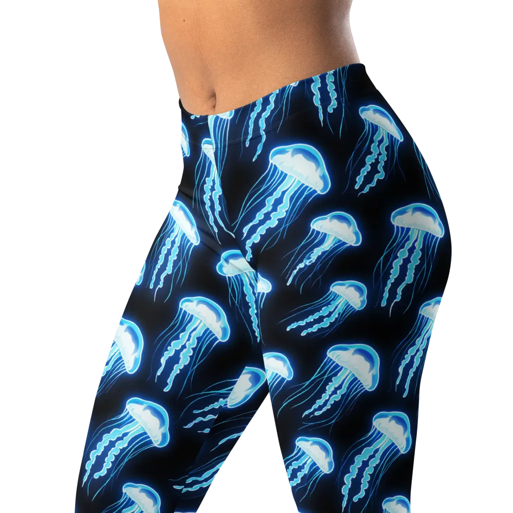Midnight Jelly on Leggings — Left Front
