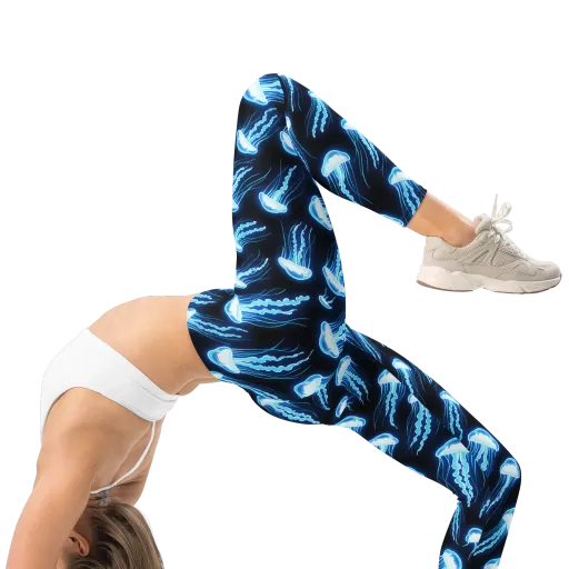 Midnight Jelly on a Leggings