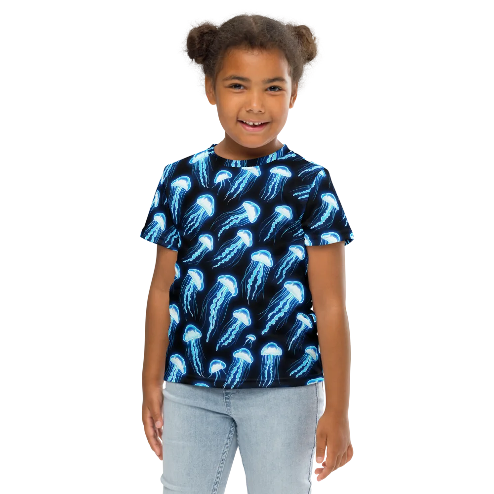 Midnight Jelly on Kids Crew Neck T-Shirt — Front