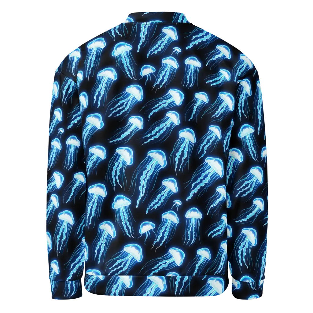 Midnight Jelly on Bomber Jacket — Back