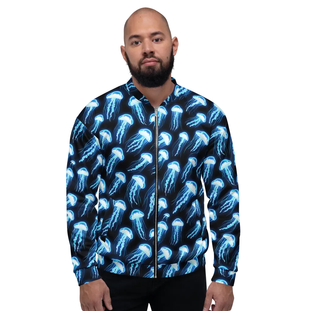 Midnight Jelly on Bomber Jacket — Front