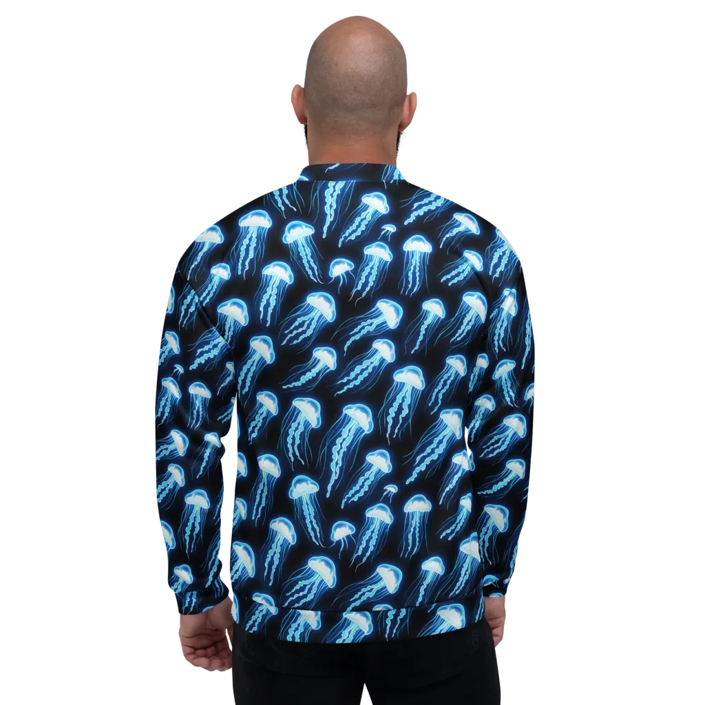 Midnight Jelly on Bomber Jacket — Back