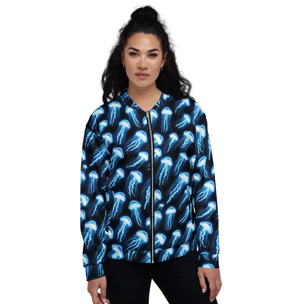 Midnight Jelly on Bomber Jacket — Front