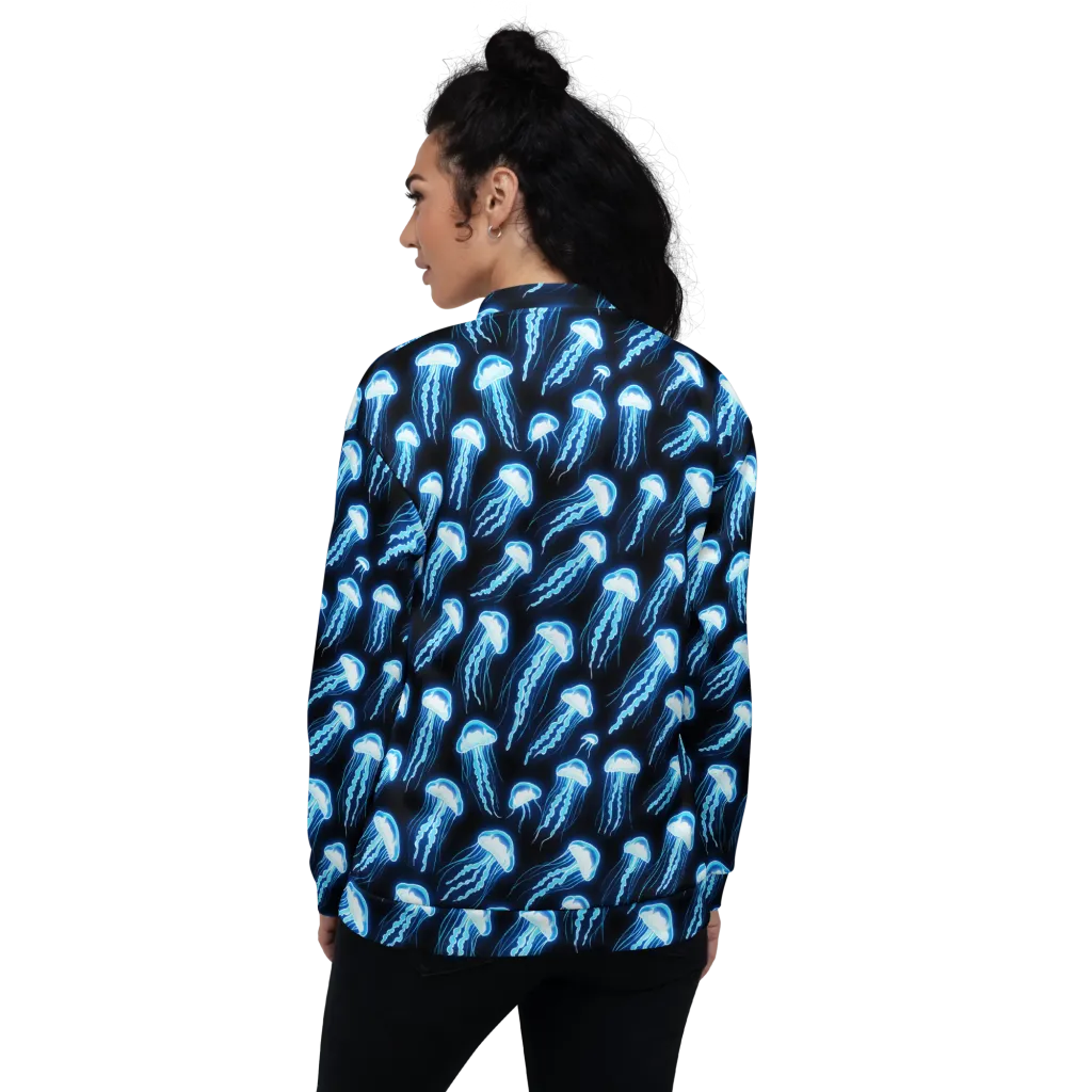 Midnight Jelly on Bomber Jacket — Back