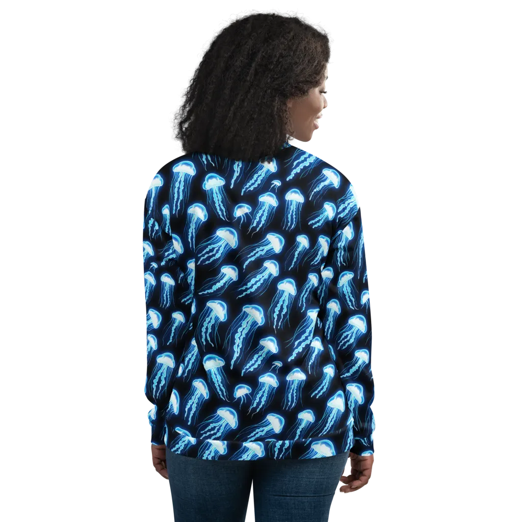 Midnight Jelly on Bomber Jacket — Back
