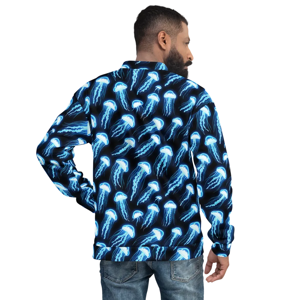 Midnight Jelly on Bomber Jacket — Back
