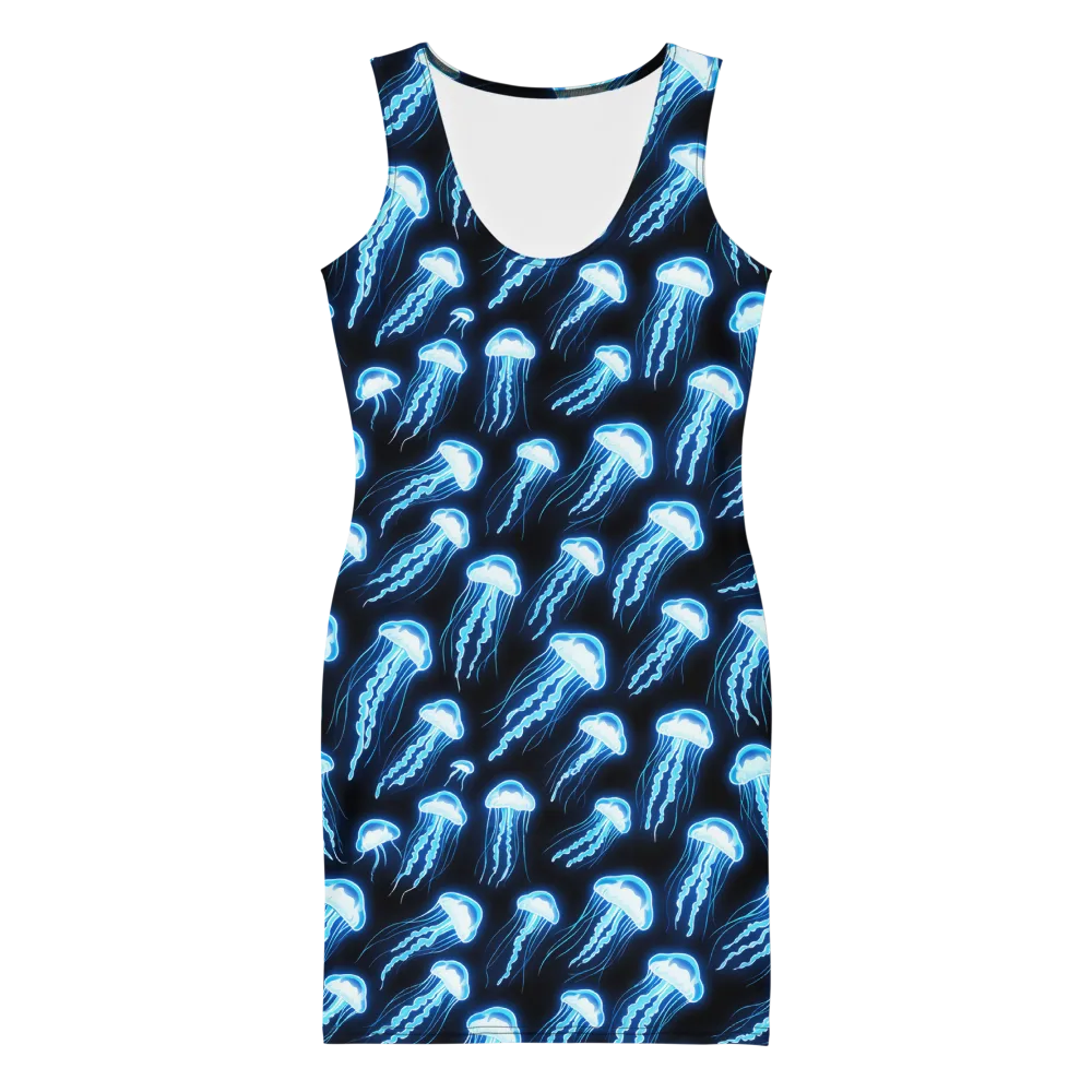 Midnight Jelly on Bodycon Dress — Front