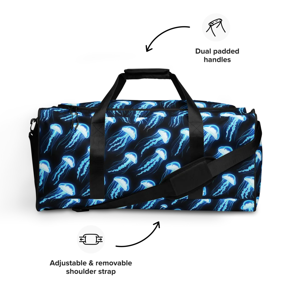 Midnight Jelly on Duffle Bag — Front