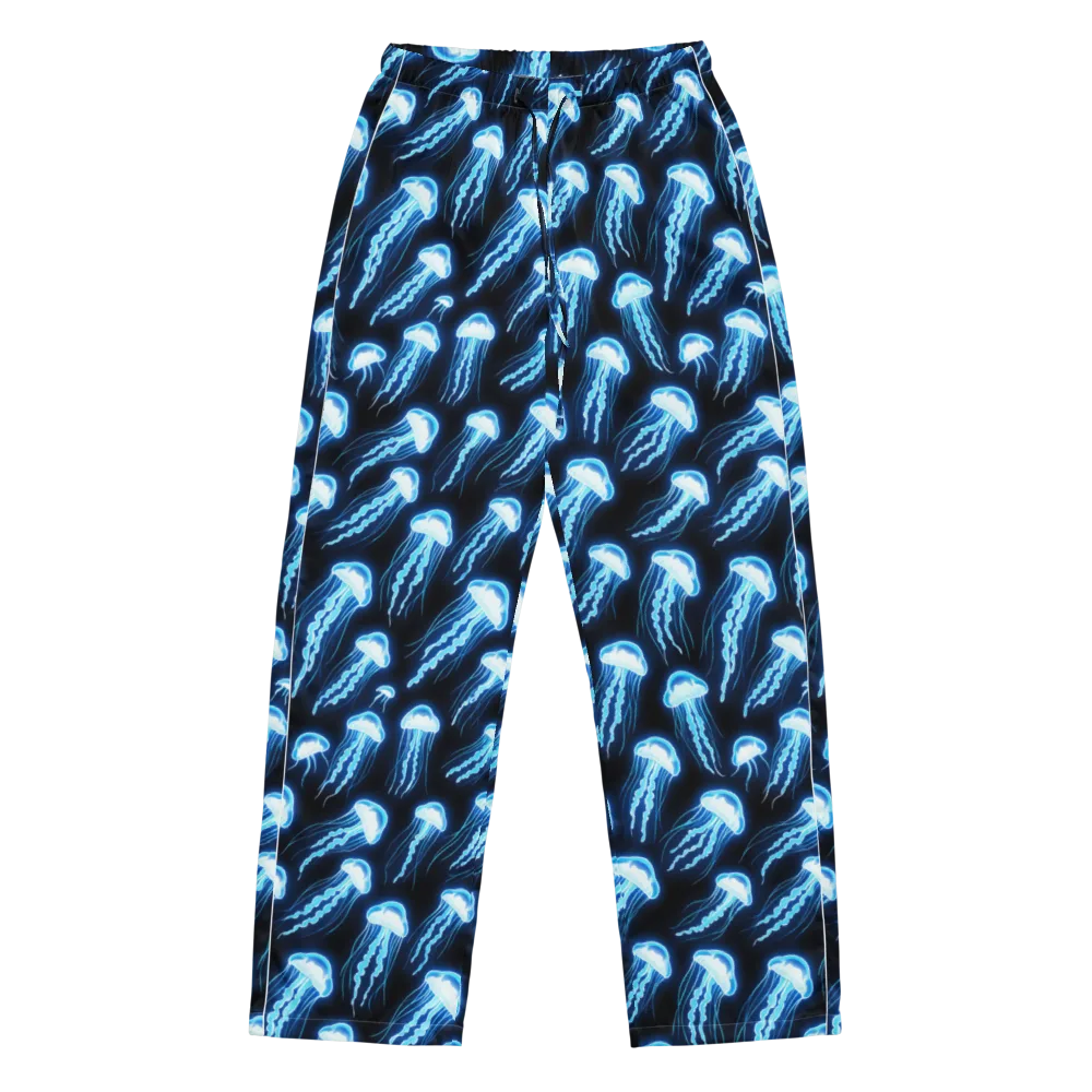 Midnight Jelly on Women's Pajama Pants — Front