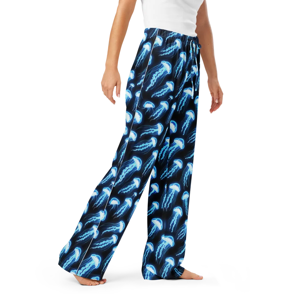 Midnight Jelly on Women's Pajama Pants — Right Front