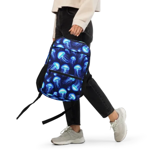 Azure Jellyscape on a Utility Backpack
