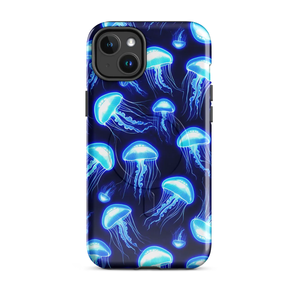 Azure Jellyscape on MagSafe Tough Case for iPhone® — Front