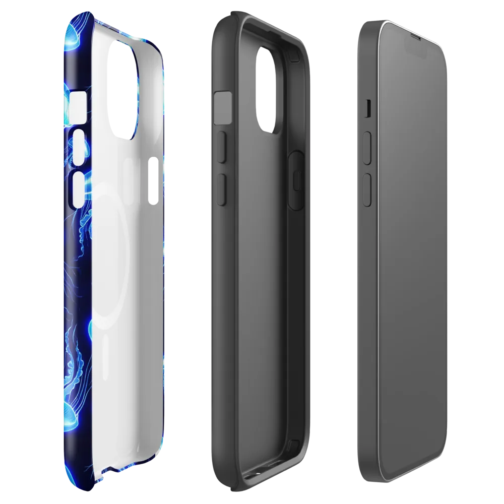 Azure Jellyscape on MagSafe Tough Case for iPhone® — Front
