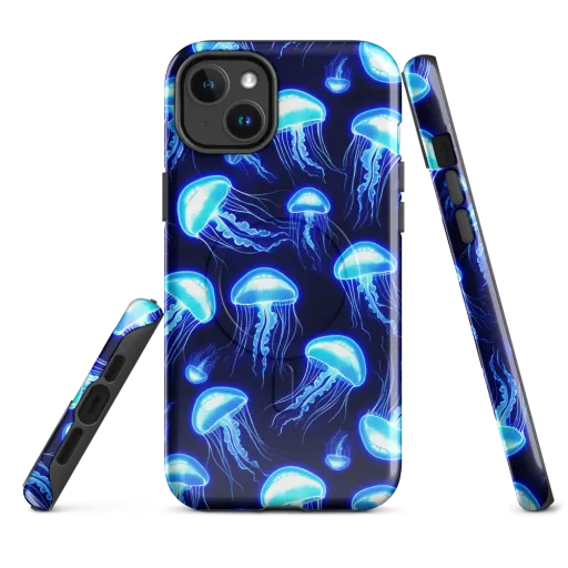 Azure Jellyscape on a MagSafe Tough Case for iPhone®