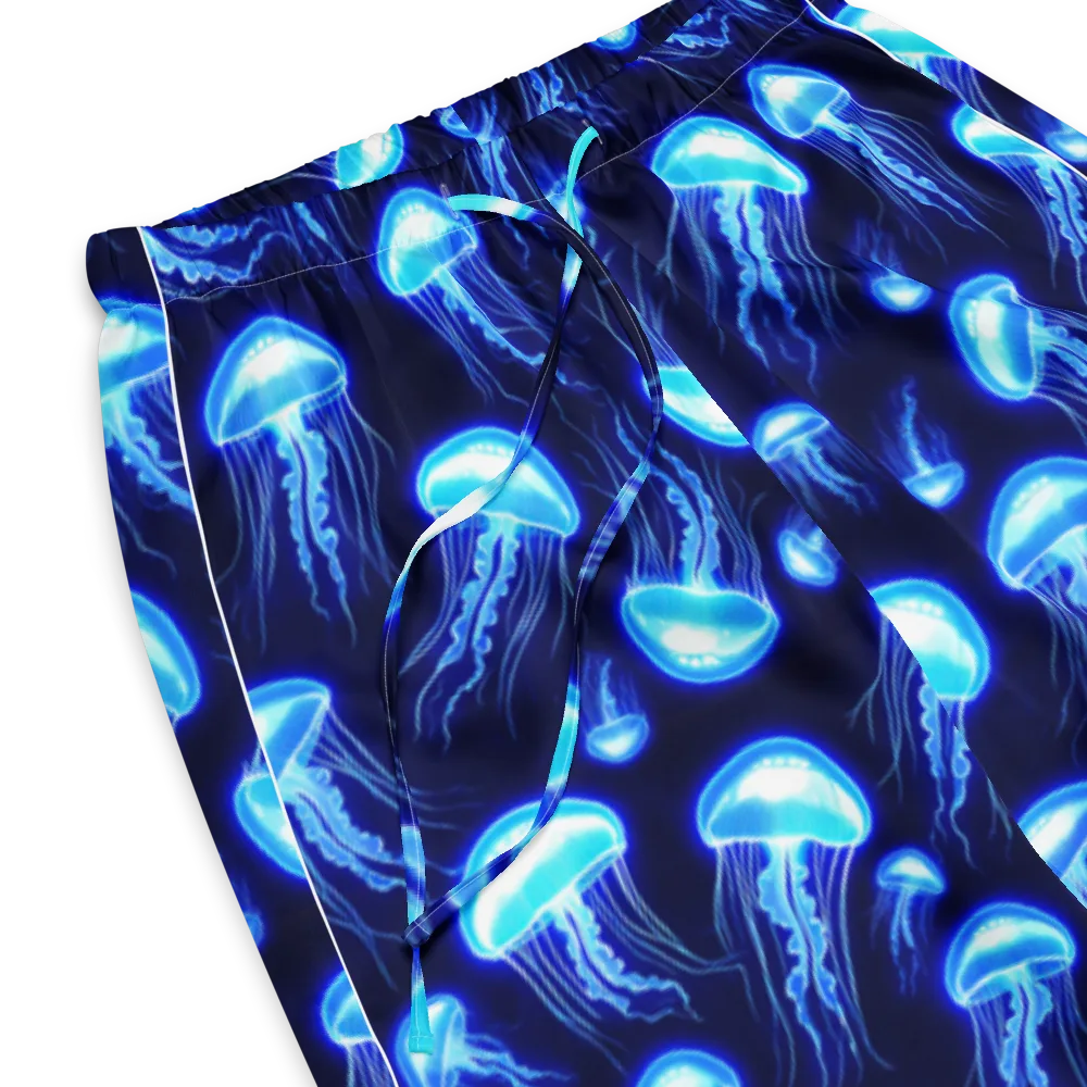 Azure Jellyscape on Women's Pajama Pants — Product details