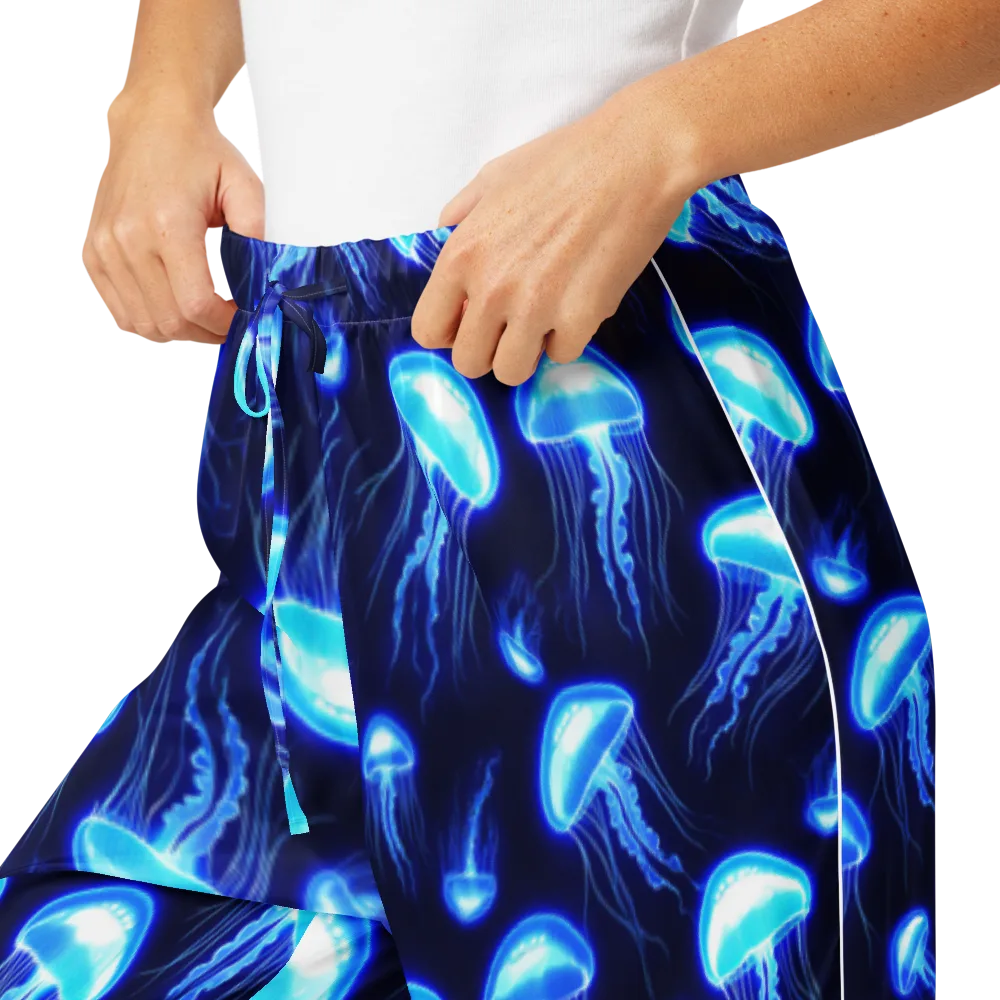 Azure Jellyscape on Women's Pajama Pants — Product details