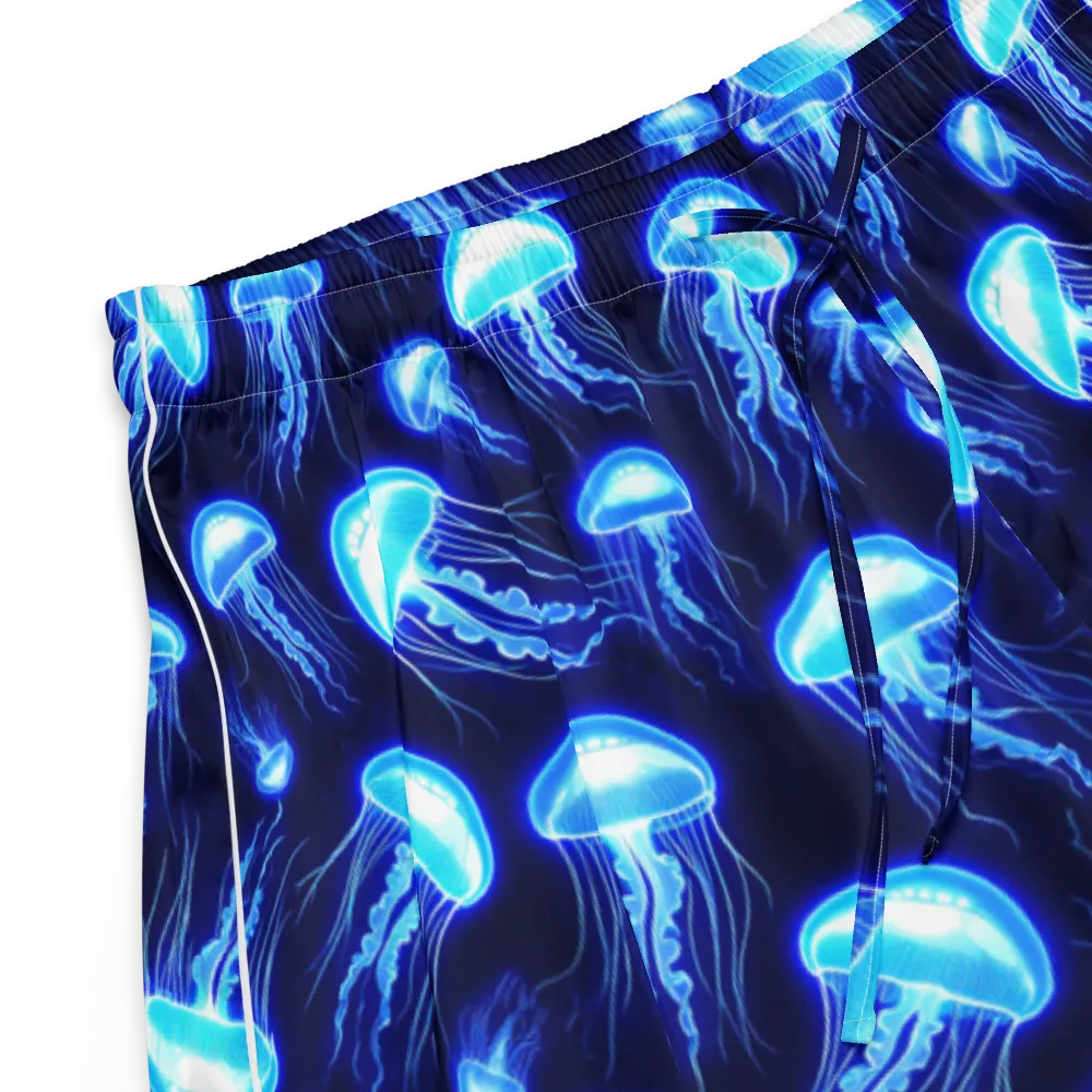 Azure Jellyscape on Women's Pajama Shorts — Product details