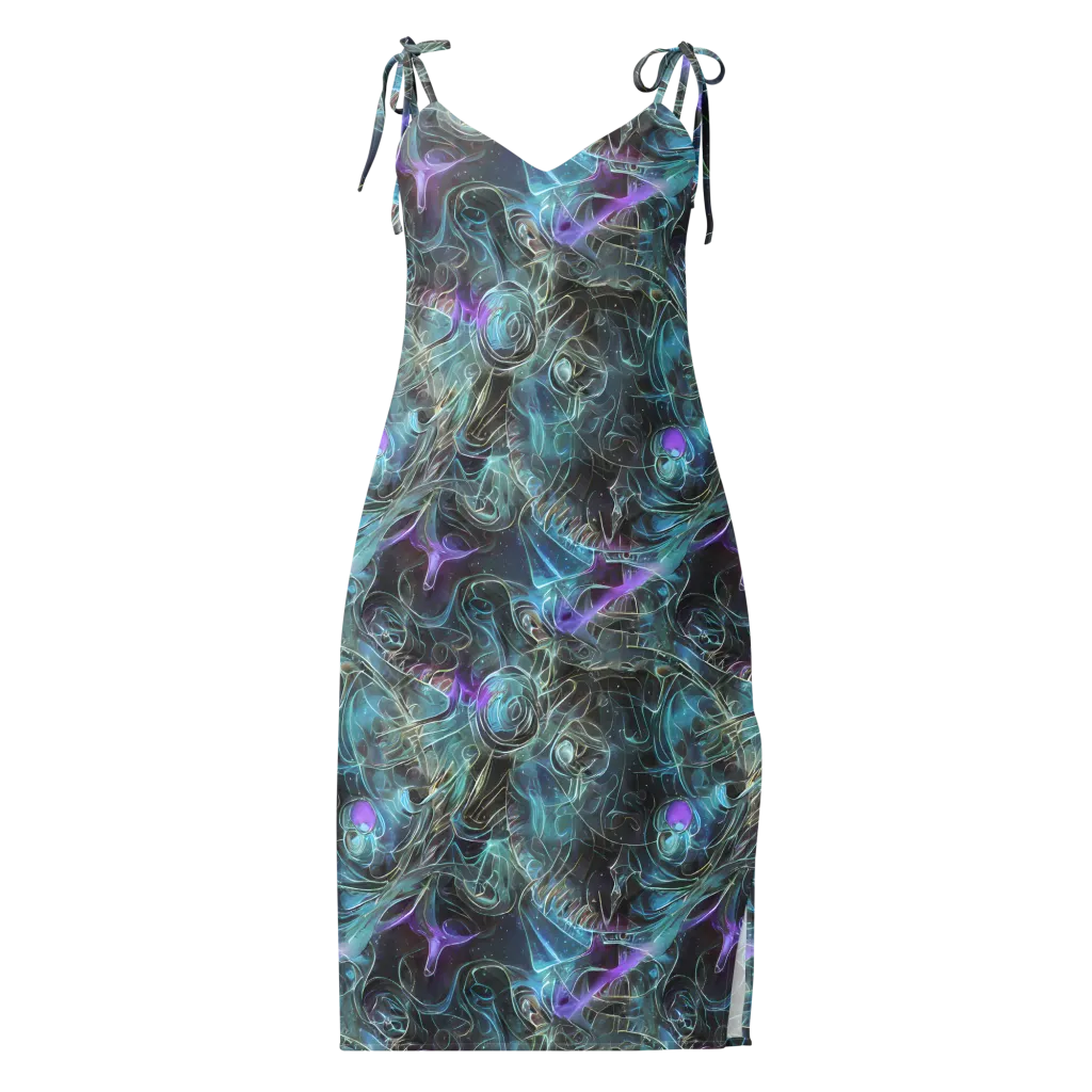 Deep Space Opal on Slip Dress — Front