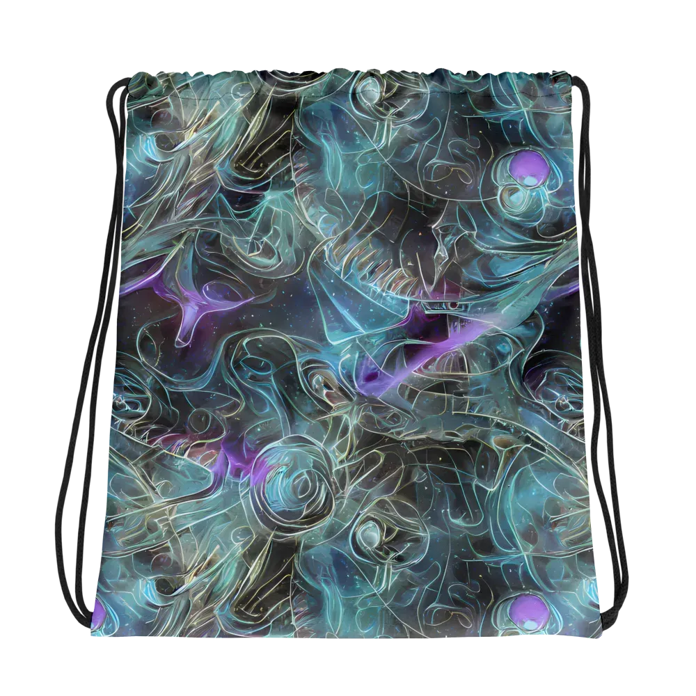 Deep Space Opal on Drawstring Bag — Photo