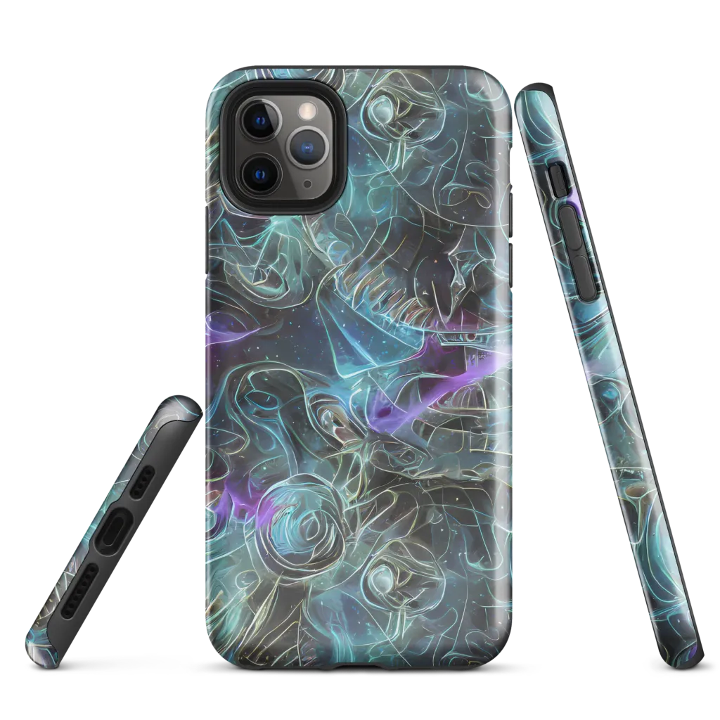 Deep Space Opal on Tough Case for iPhone® — Front