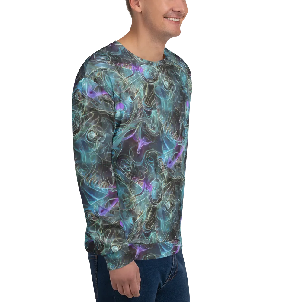 Deep Space Opal on Sweatshirt — Right Front