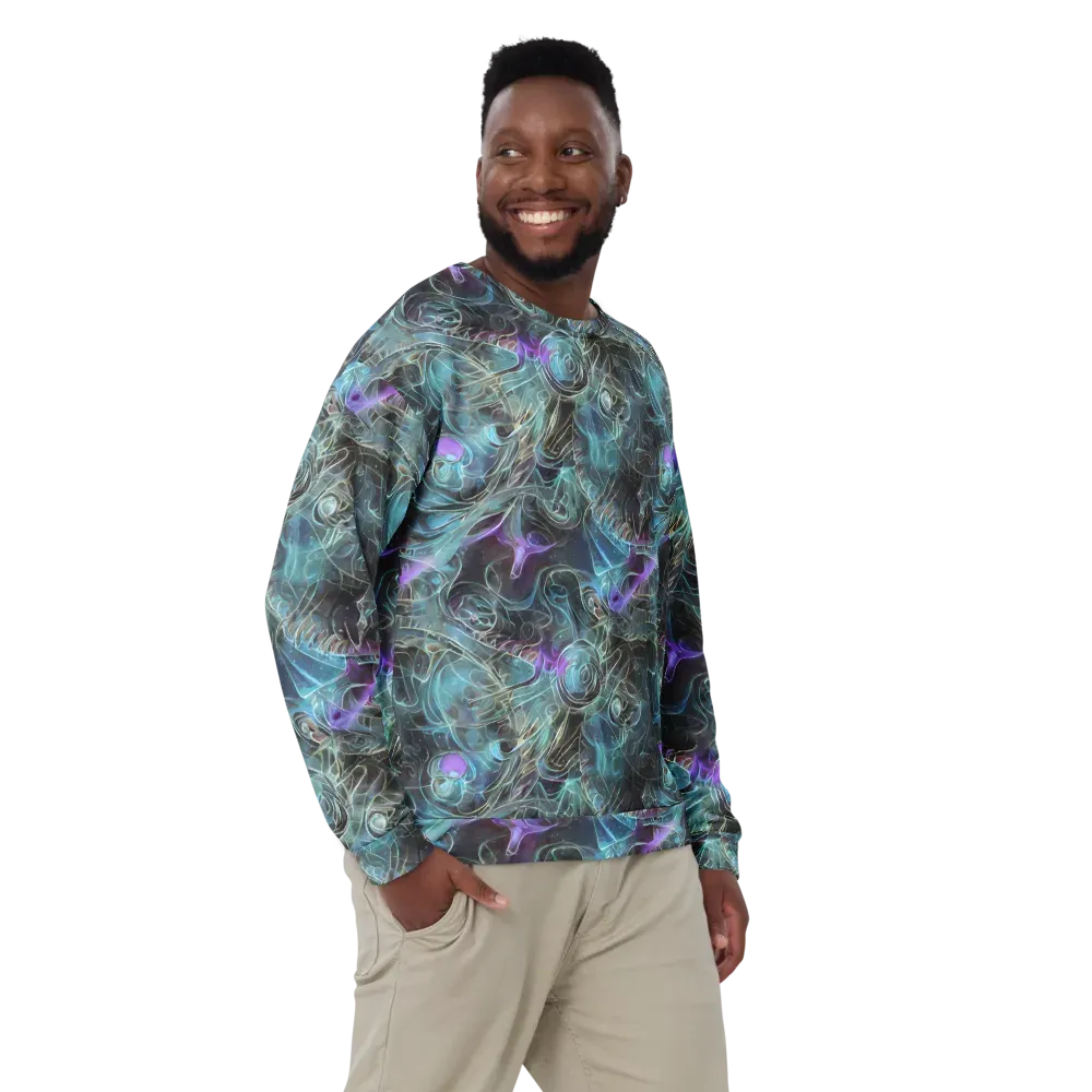 Deep Space Opal on Sweatshirt — Front