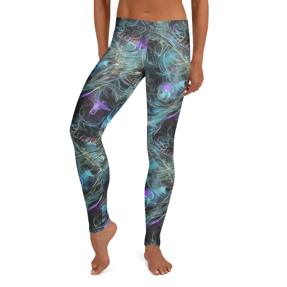 Deep Space Opal on Leggings — Front
