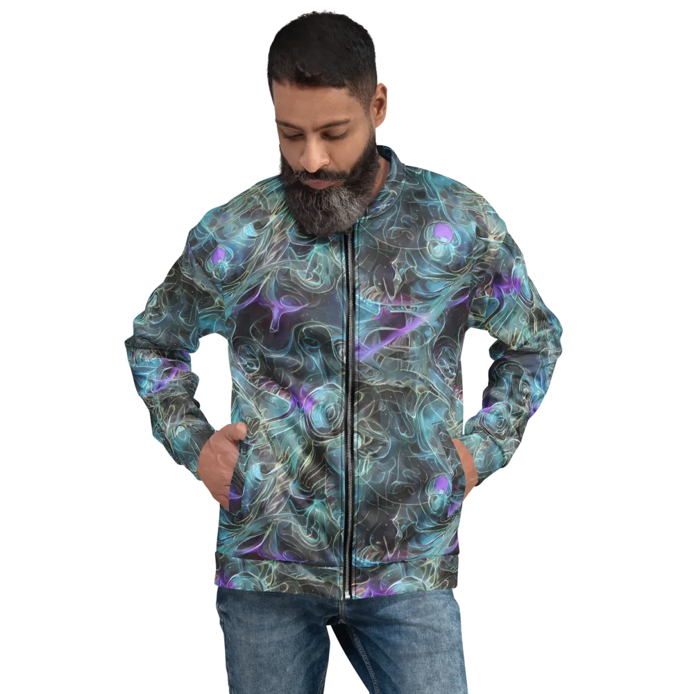 Deep Space Opal on Bomber Jacket — Front