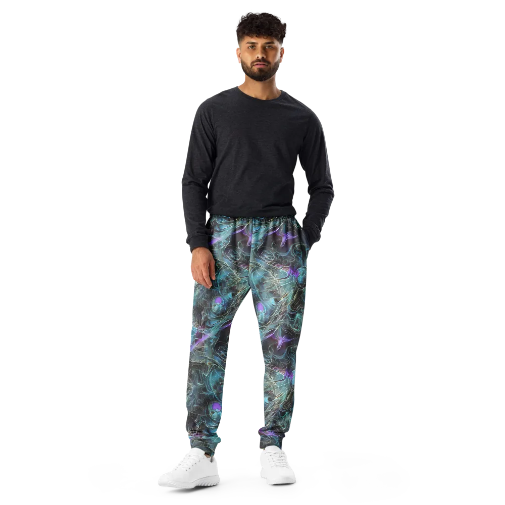 Deep Space Opal on Men's Joggers — Front