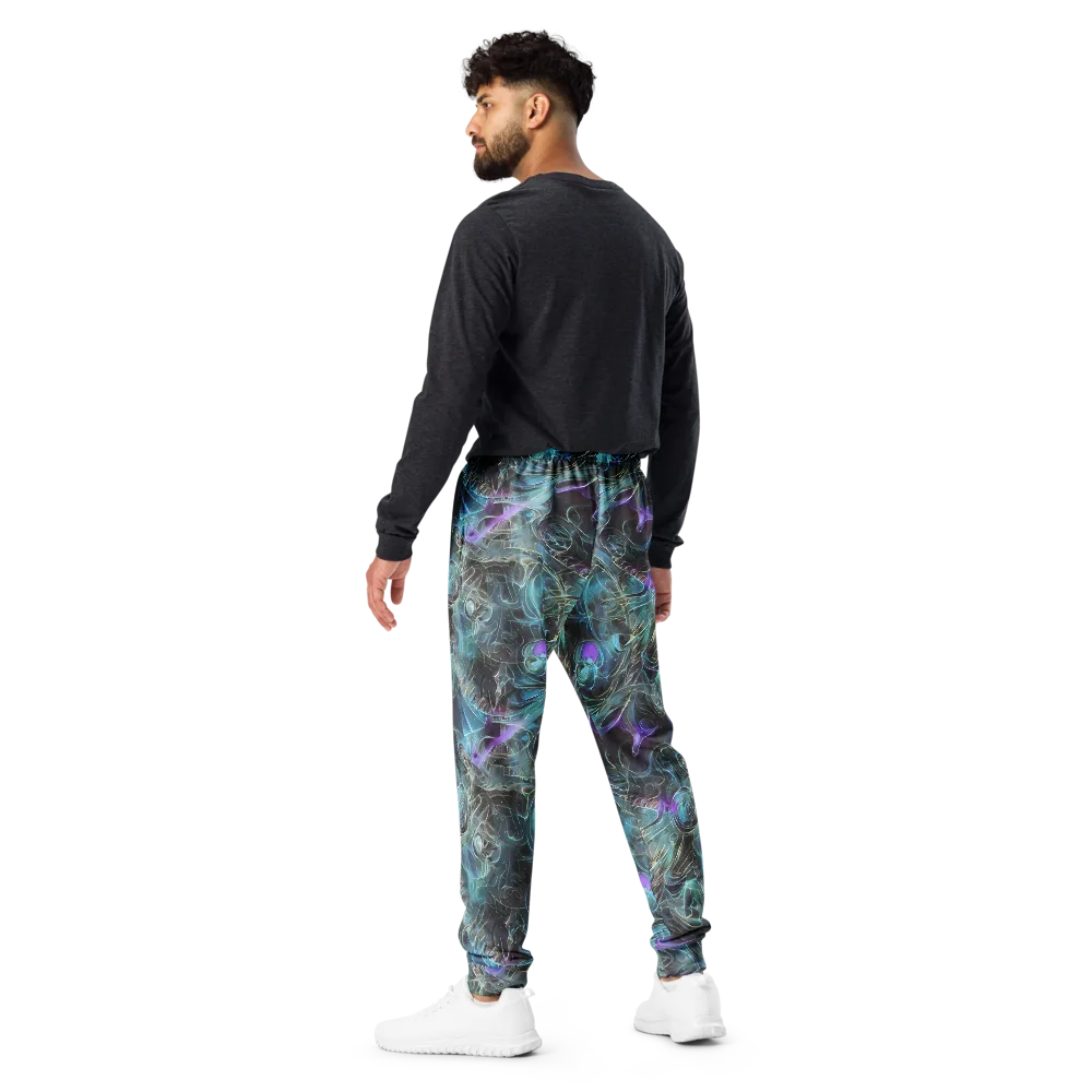 Deep Space Opal on Men's Joggers — Back