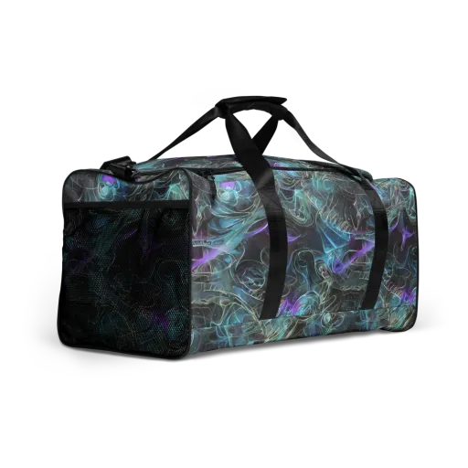 Deep Space Opal on a Duffle Bag