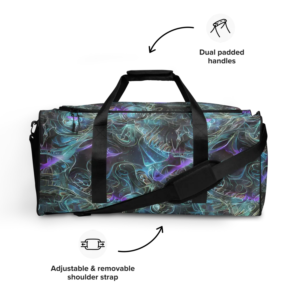 Deep Space Opal on Duffle Bag — Front